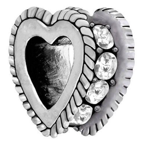 バブルルルビーズ（Bauble LuLu beads）April Open Heart、パンドラ（P...