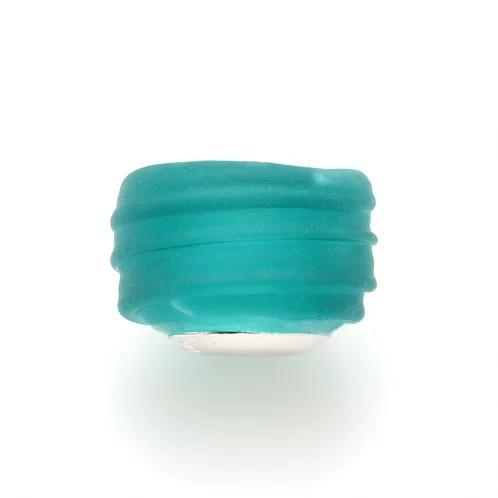 CHARMS OF ALOHA Drk Green Beach Glass Ridges