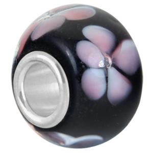 ルティニビーズ（Lu Tini beads） Navy Floral、パンドラ（Pandora）、ト...