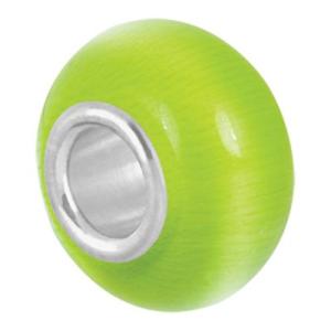 ルティニビーズ（Lu Tini beads） Lime Cats Eye、パンドラ（Pandora）...