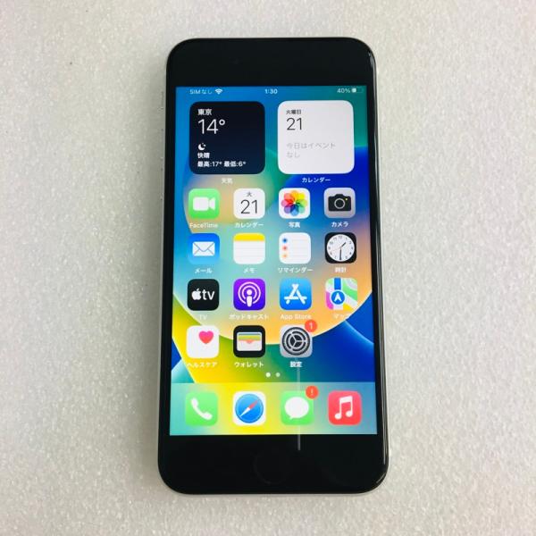iPhone SE (第2世代) ホワイト 64GB / A2296 / au版 / simロック解...