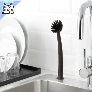 IKEA Original RINNIG -リンニング- 食器洗いブラシ グレー 29 cm｜polori