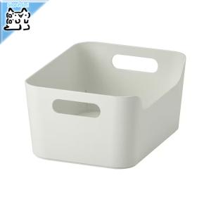 【IKEA -イケア-】UPPDATERA -ウップダテラ- ボックス ホワイト 24x17 cm (005.464.68)｜polori