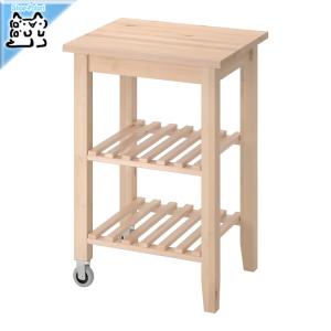 イケア（IKEA） IKEA - - LUBBAN -ルッバン- ワゴンテーブル 籐