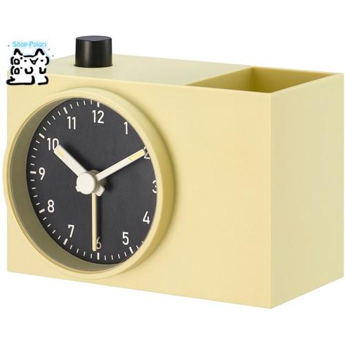 【 IKEA - イケア -】OKENMARSVIN オーケンマルシュヴィン 目覚まし時計 イエロー...