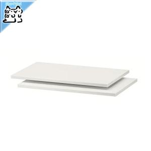 IKEA Original TROFAST-トロファスト- 棚板 ホワイト 2ピースセット 30 cm｜Shop-Polori