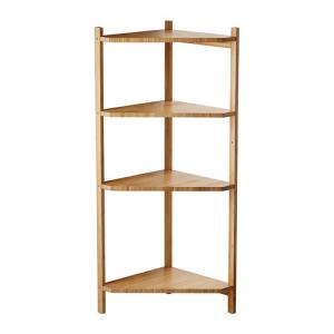 IKEA Original RAGRUND コーナー シェルフ ユニット 隙間収納 竹 34x99 cm｜polori