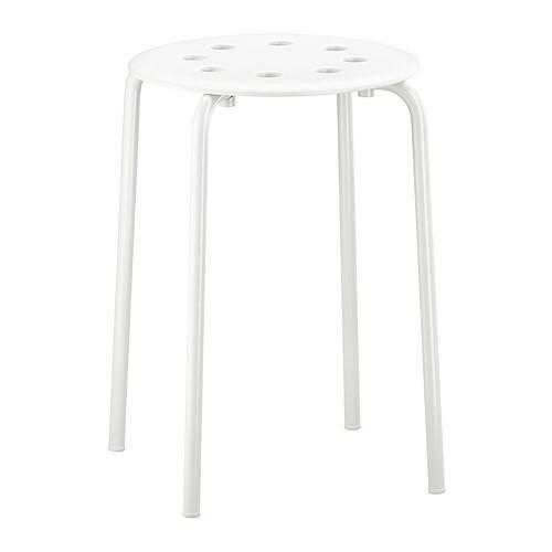 IKEA イケア ikea スツール MARIUS -マリウス- チェア ホワイト スチール (30...