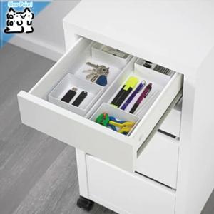 イケア（IKEA） メッシュバスケット かご ホワイト 白 60x40x15cm