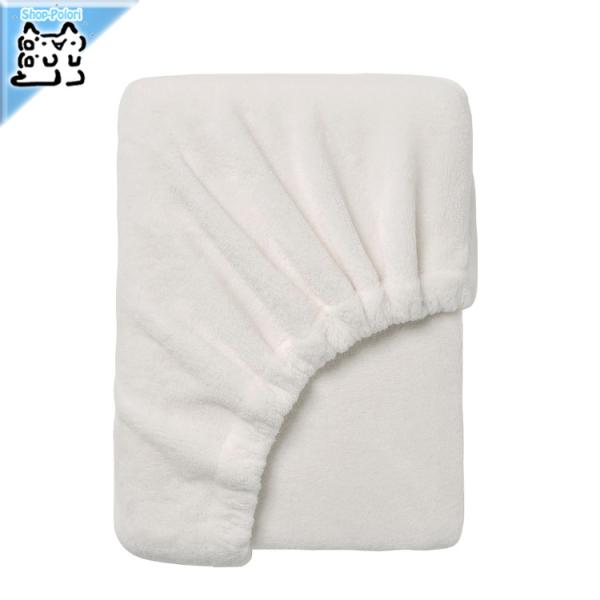 IKEA - イケア - KRANSSALVIA -クランサルヴィア- ボックスシーツ ホワイト 8...