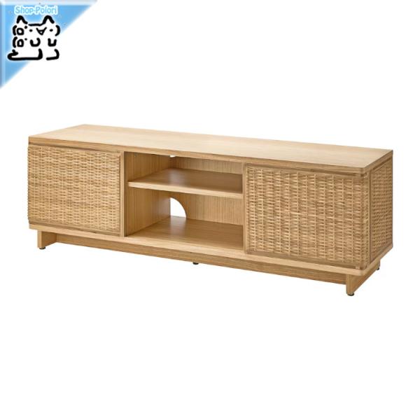 【 IKEA - イケア -】FRYKSAS -フリークソース- テレビ台 籐 157x41x49 ...