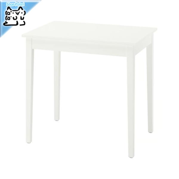 【 IKEA - イケア -】NASINGE -ネースィンゲ- テーブル ホワイト 80x60 cm...
