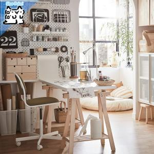 イケア（IKEA） IKEA - - HEMNES -ヘムネス- デスク 引き出し2個付き