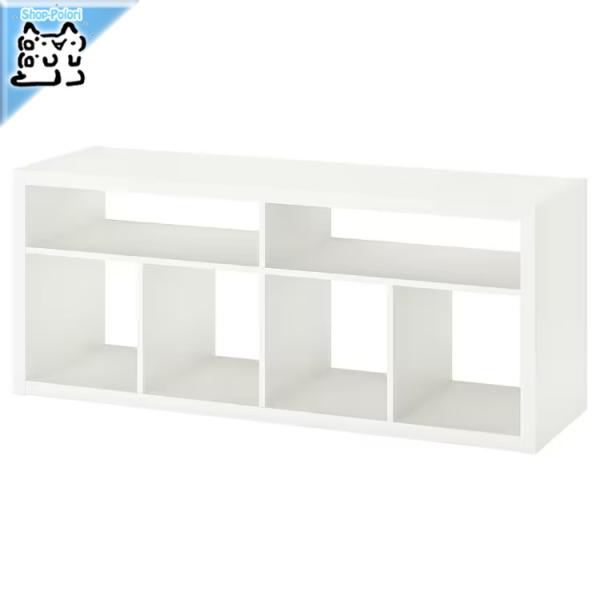 IKEA - イケア - KALLAX -カラックス- テレビ台 キャビネット ホワイト 147x6...