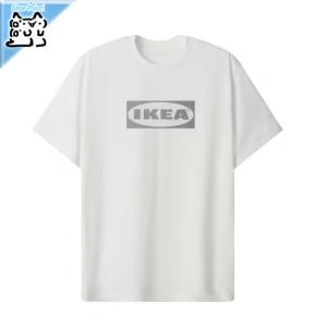 【IKEA -イケア-】AURTIENDE -アウルティエンデ- Tシャツ ホワイト S/M (505.789.56)｜polori