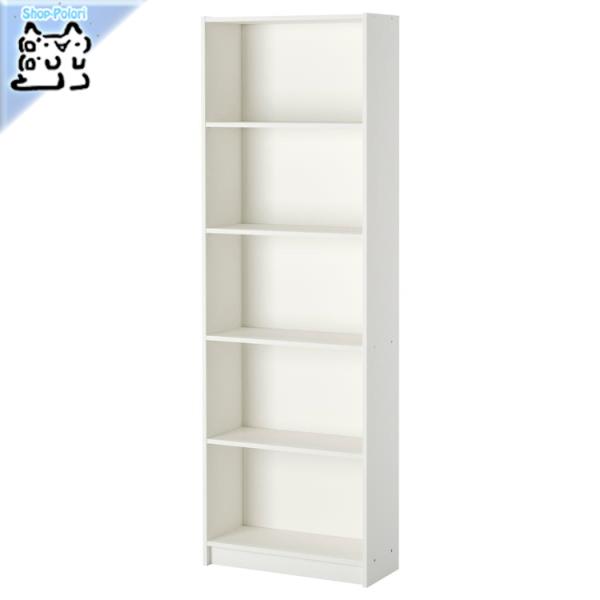 【IKEA -イケア-】GERSBY -ゲルスビー- 本棚 ホワイト 60x180 cm (603....
