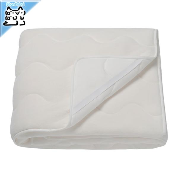 IKEA - イケア - KRANSSALVIA -クランサルヴィア- マットレスプロテクター ホワ...