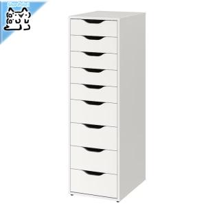 イケア（IKEA） ALEX/アレクス 引き出しユニット36x70 cm ホワイト