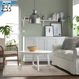 イケア（IKEA） IKEA - - VOLLERSLEV ラグ パイル長 ホワイト 133x195