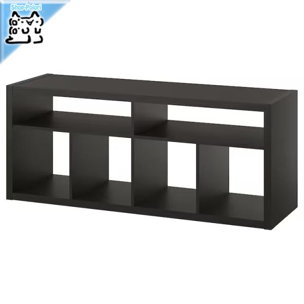 IKEA - イケア - KALLAX -カラックス- テレビ台 キャビネット ブラックブラウン 1...