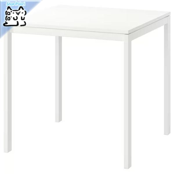IKEA Original MELLTORP -メルトルプ- テーブル ホワイト 75x75 cm