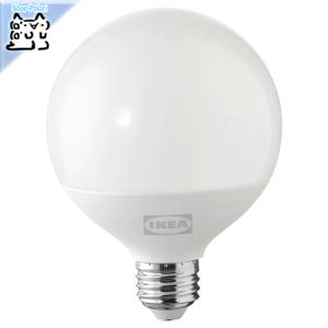 IKEA Original SOLHETTA -ソールヘッタ- LED電球 E26 1160ルーメン 調光可能/球形 オパールホワイト 95 mm｜polori