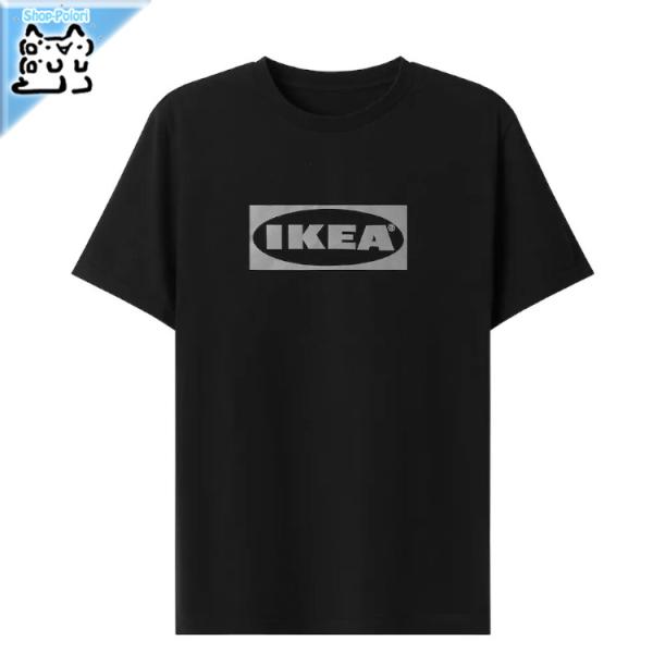 【IKEA -イケア-】AURTIENDE -アウルティエンデ- Tシャツ ブラック L/XL (9...