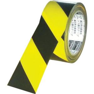 TRUSCO(トラスコ) トラ表示テープ 25mm×25m TRTR-2525YB