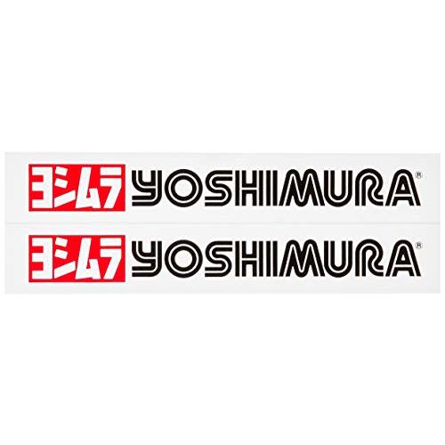 ヨシムラ ファクトリーステッカーset スモ-ル 赤/黒(2pcs) YOSHIMURA 904-0...
