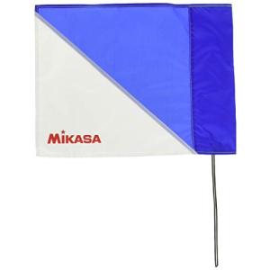 ミカサ(MIKASA) サッカー用品 コーナーフラッグ用 旗 白/青 MCFF｜polupolu-shop