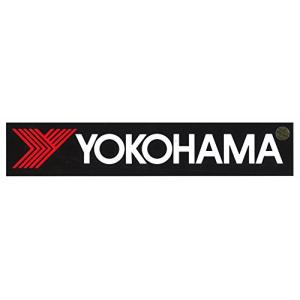 東洋マーク YOKOHAMA 横浜タイヤ デザインだけ残る切り文字ステッカー 202×30(mm) GA-11｜polupolu-shop