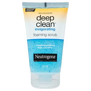 Neutrogena Deep Clean Invigorating Foaming Scrub ニキビのための皮膚の奥までキレイにする洗顔ジェル12