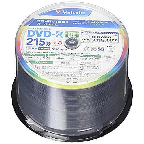 バーベイタムジャパン(Verbatim Japan) 1回録画用 DVD-R DL CPRM 215...