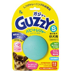 GUZZY(ガジィ―) 犬用おもちゃ GUZZY ガジィ―パピートレジャーS ライトブルー S サイズ (ケース販売)