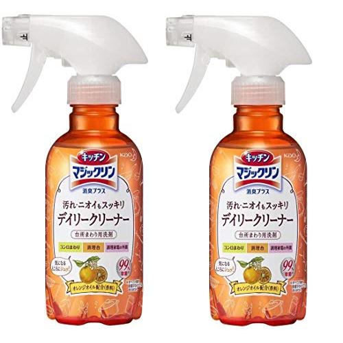 【まとめ買い】キッチンマジックリン 消臭プラス ハンディスプレー 300ml ×2セット