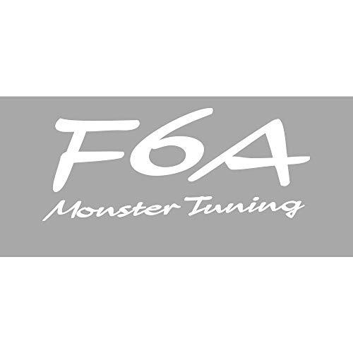 MONSTER SPORT F6A MONSTER Tuning ステッカー ホワイト 大 470×...