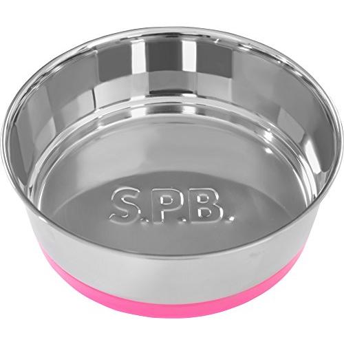 S.P.B. （スーパーペットボウル）犬用食器 フェスティバボウル ピンク 大型犬用LLサイズ