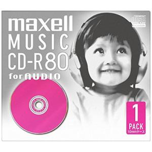 maxell 音楽用CD-R 80分 ピンク (1枚パック) CDRA80D.PK.1J｜polupolu-shop