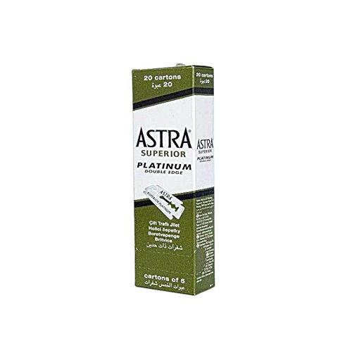 Astra Superior Platinum (アストラ プラチナ) 両刃替刃 100個入り (5...