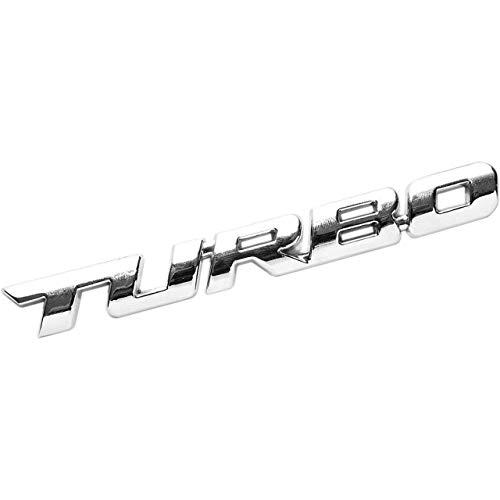 CarOver 【 3D メタル 】 汎用 TURBO ステッカー ターボ 車 車用 立体 かっこい...
