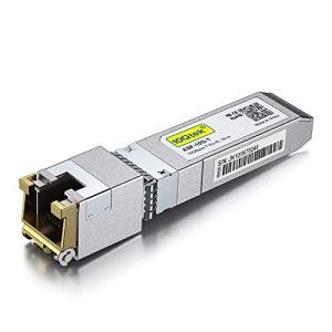 10GBase-T SFP+モジュール, 10G-T, 10Gカッパー, RJ-45 SFP+ CAT.6a, 最大30m, 光トランシーバ, Cis｜polupolu-shop