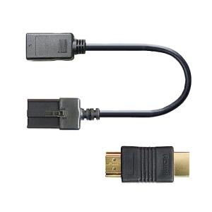 ビートソニック ミラーリングに最適！ HDMI変換ケーブル HDC7 タイプEからタイプAコネクターに変換 トヨタ、ホンダ、ダイハツ、ニッサンディーラ｜polupolu-shop