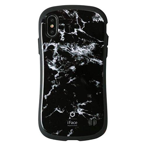 iFace First Class Marble iPhone XS/X ケース [ブラック]