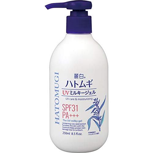 麗白 ハトムギ UVミルキージェル ホワイト 250ml