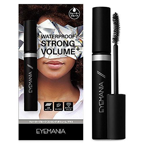 EYEMANIA アイマニア ミネラルマスカラ ウォータープルーフ ストロングボリュームプラス ブラ...