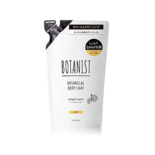 BOTANIST ボタニカル ボディーソープ モイスト 440ml オレンジ＆ピオニー 詰め替え ボ...