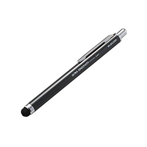 エレコム タッチペン 超高感度タイプ ノック式 [ iPhone iPad android で使える...