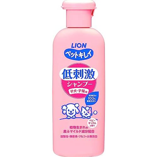 ライオン (LION) ペットキレイ 低刺激シャンプー 子犬・子猫用 220ml