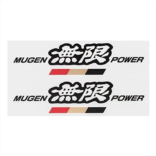 MUGEN 【 無限 】MUGEN POWER ステッカー A ブラック 【サイズ:M】 90000...