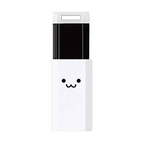 エレコム USBメモリ 64GB USB3.1 &amp; USB 3.0 ノック式 ホワイト MF-PKU...